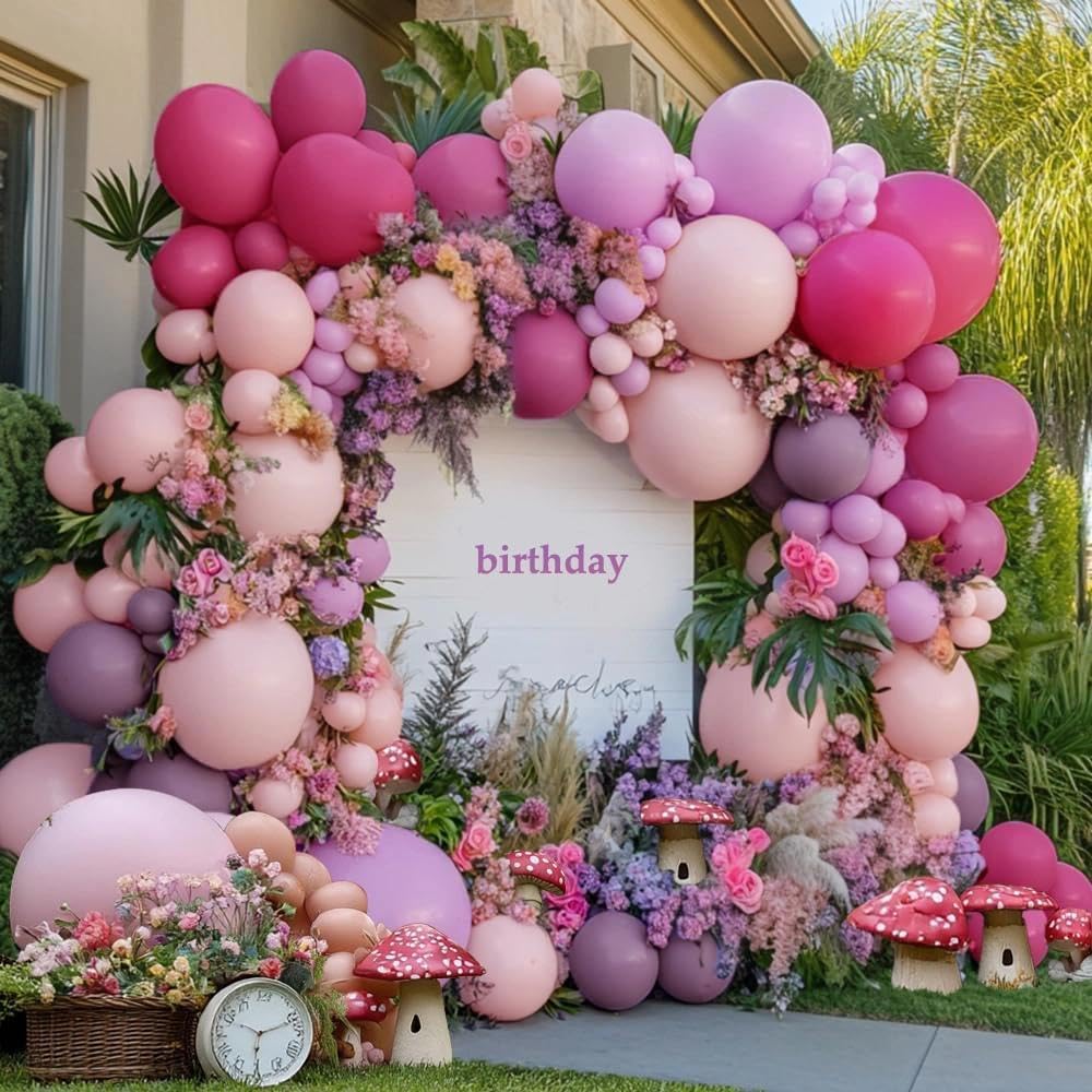 HIBAOpati double-stuffed lavender balloon adds depth and luxury.