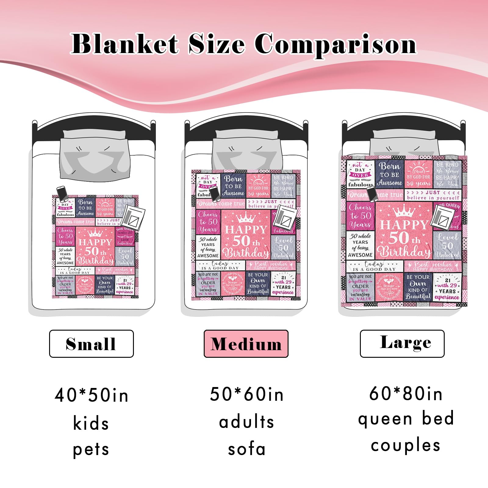 Hibolen perfect-size throw for relaxing evenings at home.