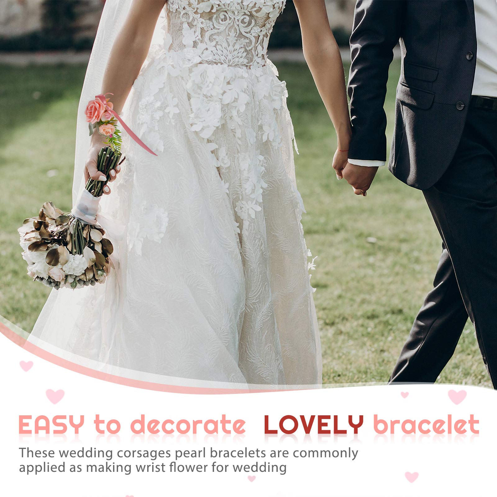 Hicarer DIY-friendly design supports faux flowers and lace