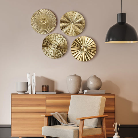 Hicarer 12x12 sunburst pieces suit living spaces and offices