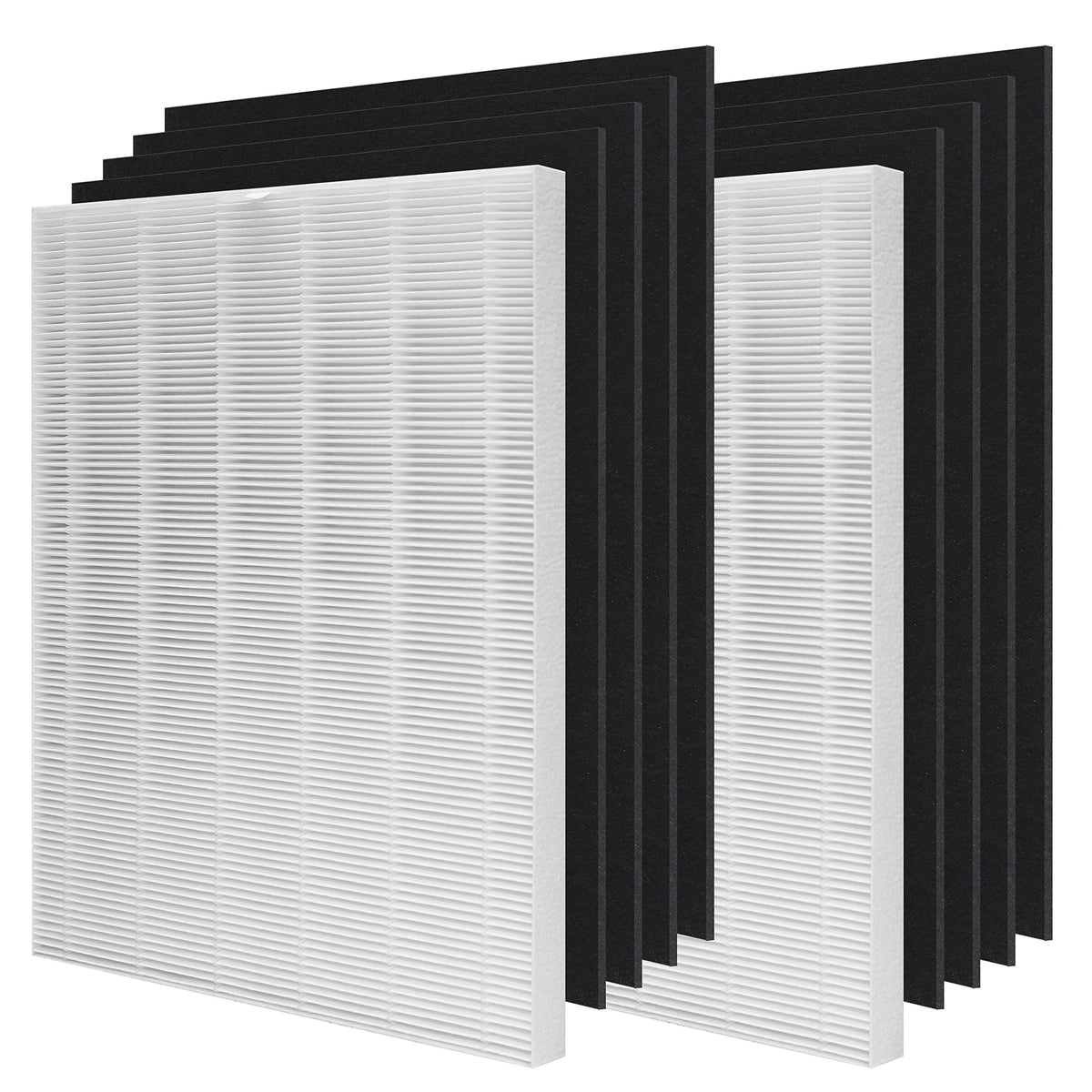 Hichoryer D360 two HEPA filters ready for replacement in your purifier.