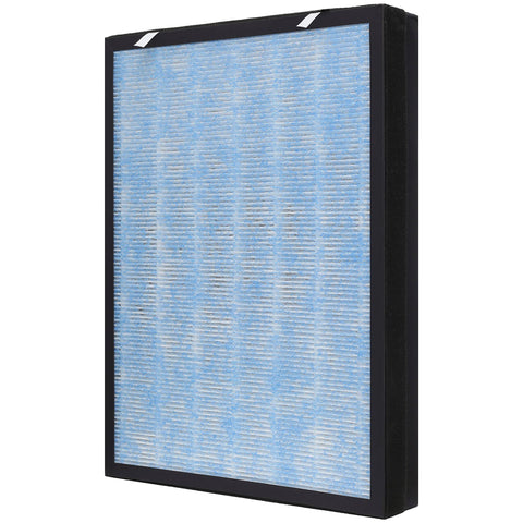 Hichoryer HSP002 replacement filter packaging shows compatibility and easy swap.