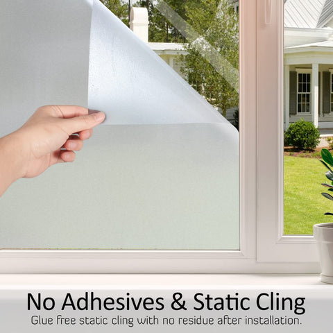 HIDBEA multi-scenario window film suits bathrooms, living rooms, and offices.