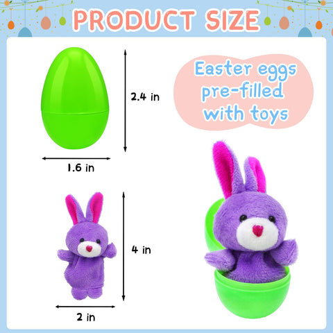 Hidreas colorful Easter eggs with snap lids and playful puppets spark excitement at parties