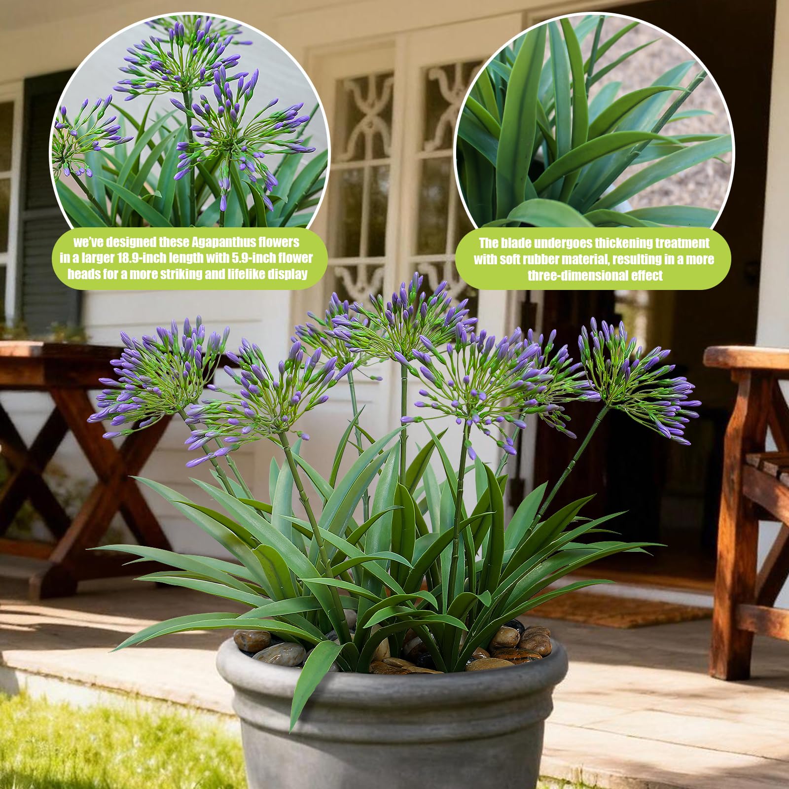 HIFORESTAR thickened leaves create realistic foliage.