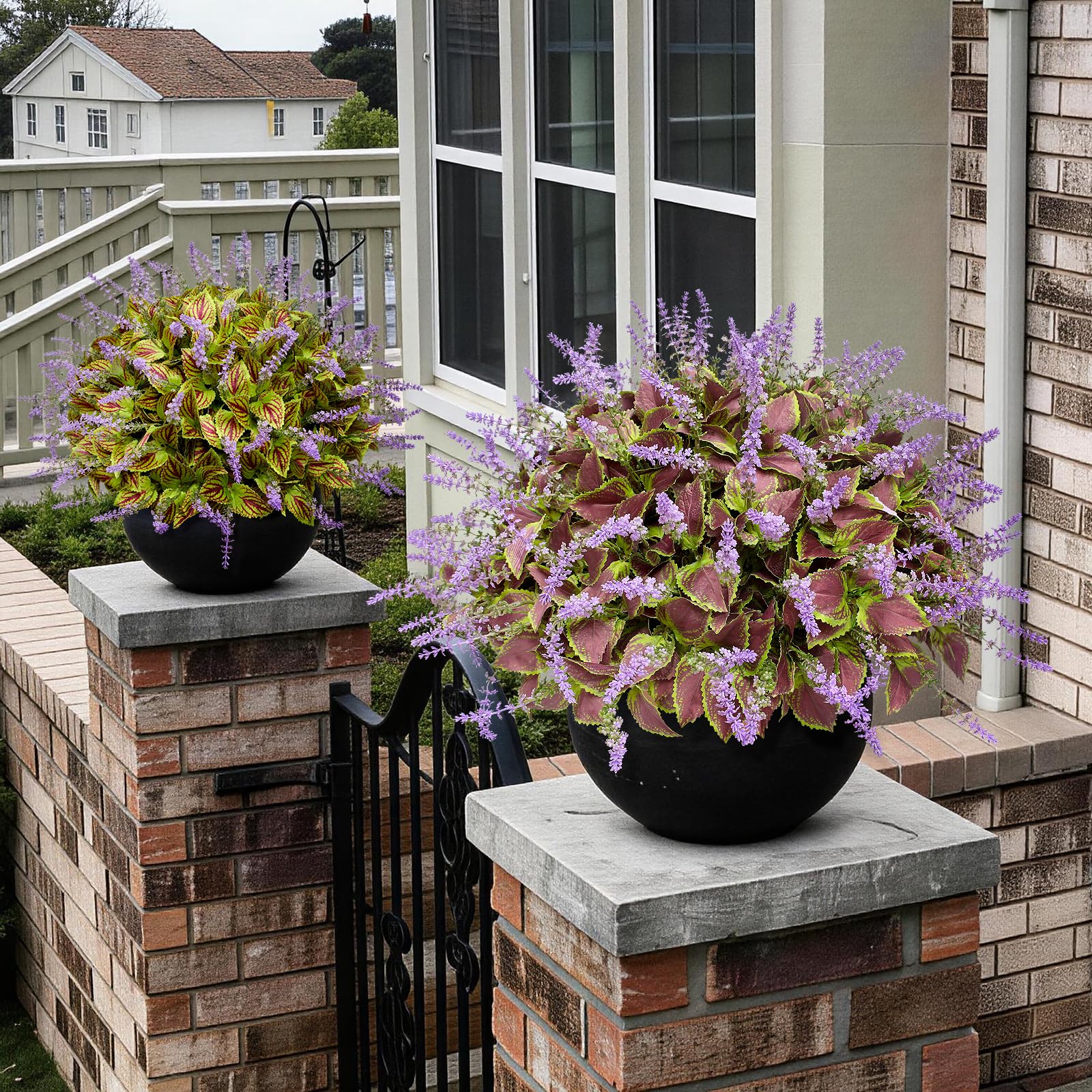 HIFORESTAR silk faux plants offer weatherproof durability and UV resistance for sunny spaces.