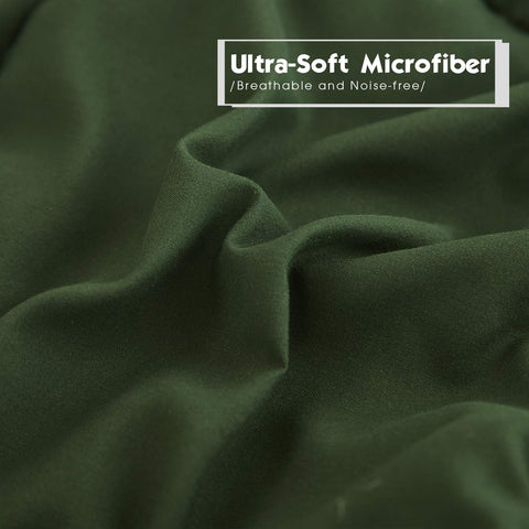 HIG all-season comforter offers breathable warmth for year-round coziness.