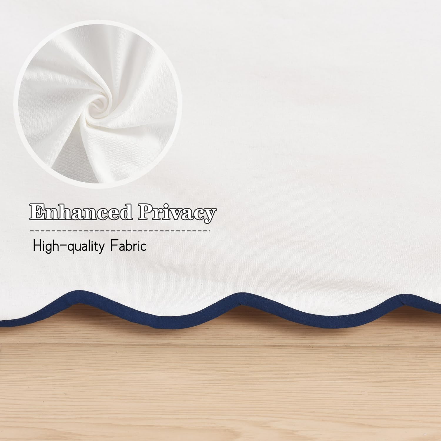 HIG Three-inch pocket corners and elastic ensure a snug bed fit.