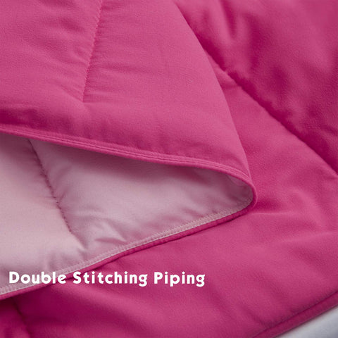 HIG two pillow shams 20x26 inches included for a coordinated look.