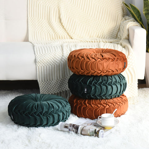 HIG decorative pillows set enhances beds and chairs with color.