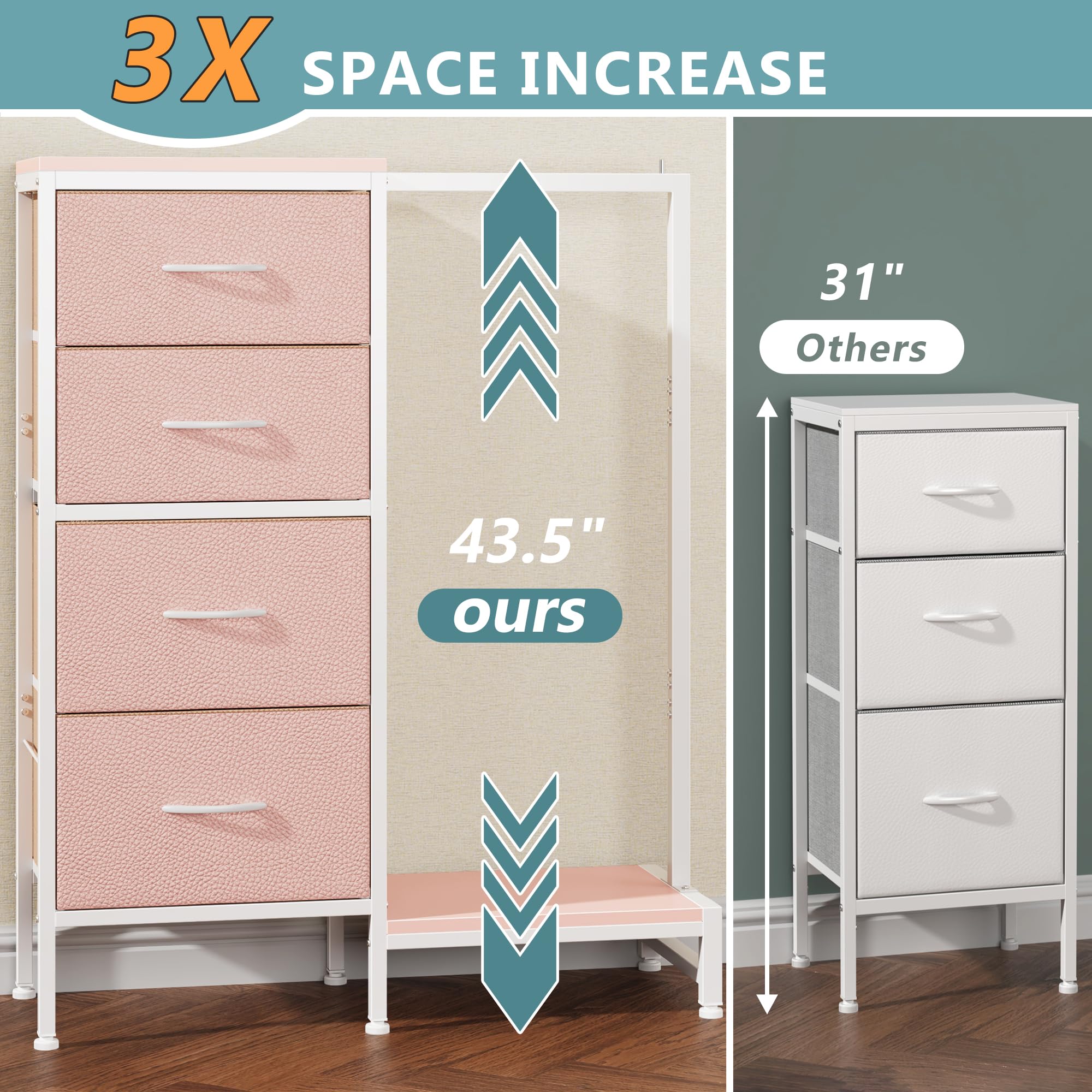 HIGDBFE tall frame emphasizes sturdy construction for daily use