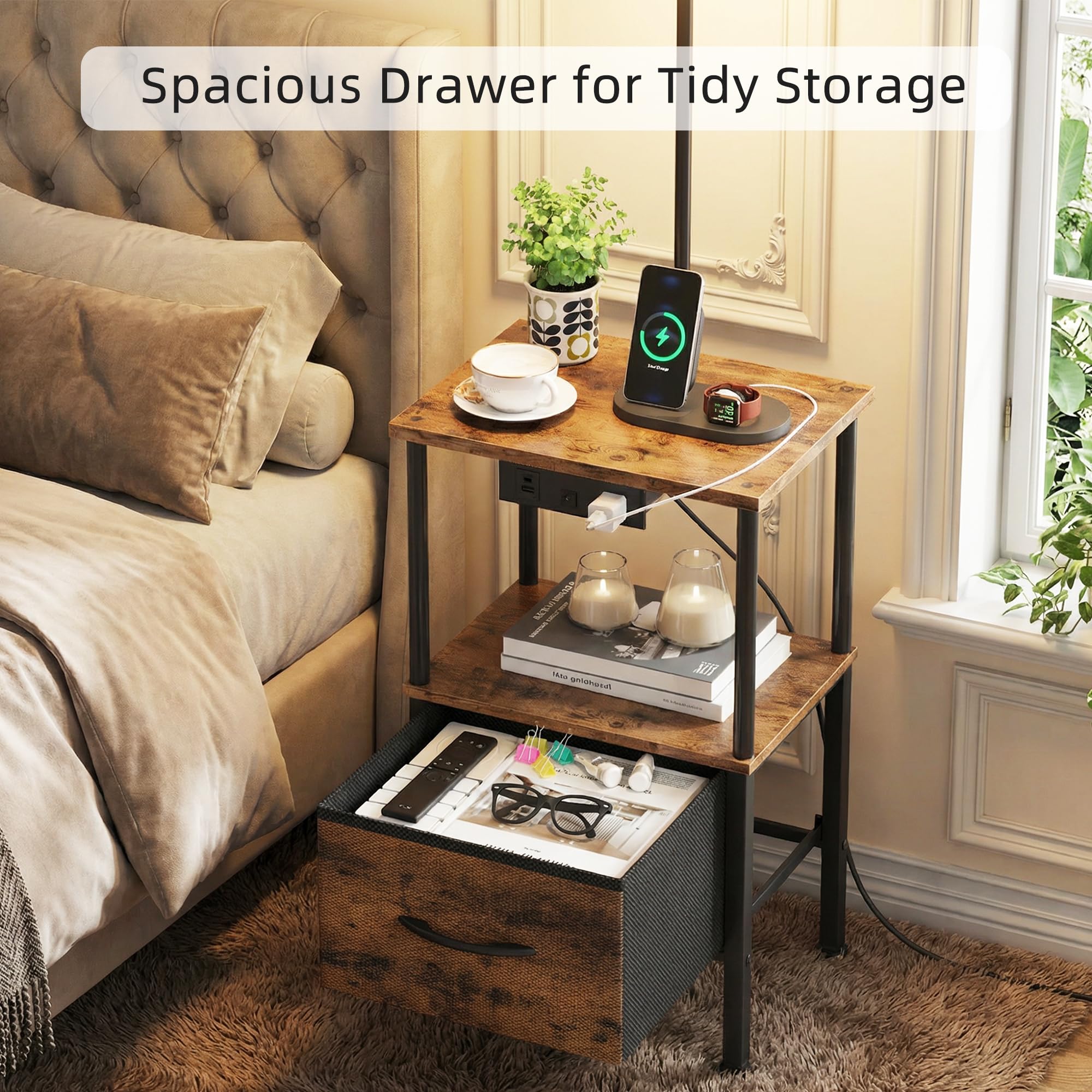 HIGDBFE engineered wood and metal construction delivers durable daily use