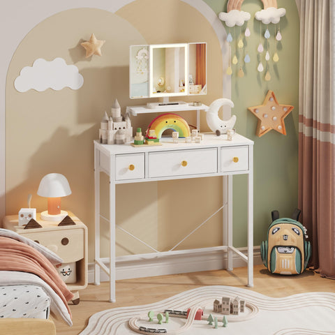 HIGDBFE gift-ready vanity desk for birthdays or special occasions.