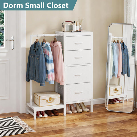 HIGDBFE narrow footprint design fits tight spaces like dorms