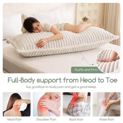 HIGOGOGO fluffy stripe faux fur cover delivers cozy, breathable comfort
