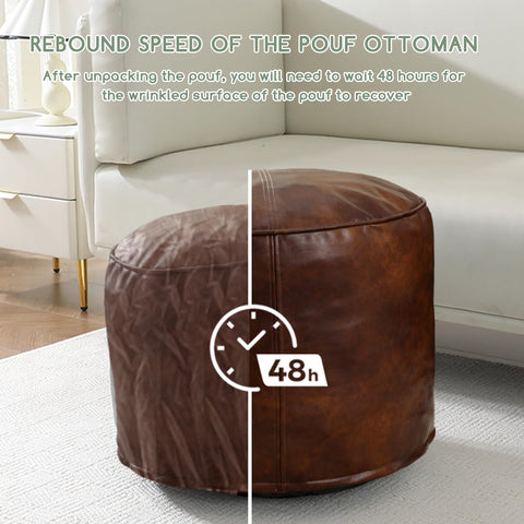 HIGOGOGO gift-worthy pouf enhances home decor and seating.