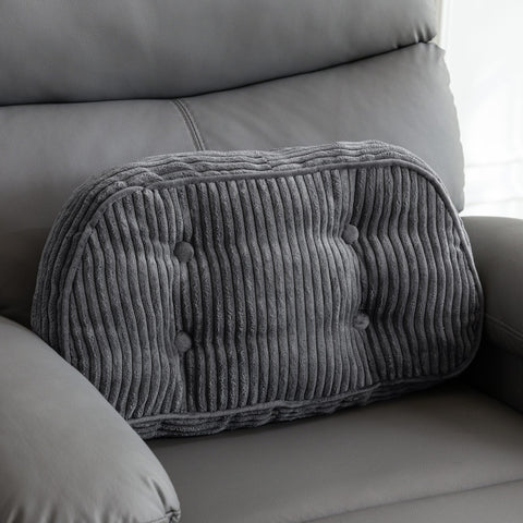 HIGOGOGO lumbar support pillow on a recliner back rest for enhanced comfort