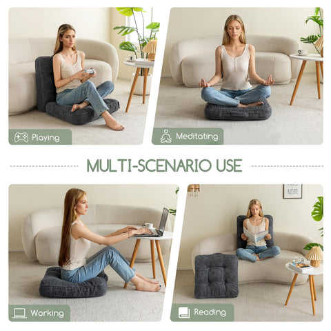 HIGOGOGO setup shown for meditation or quiet reading.