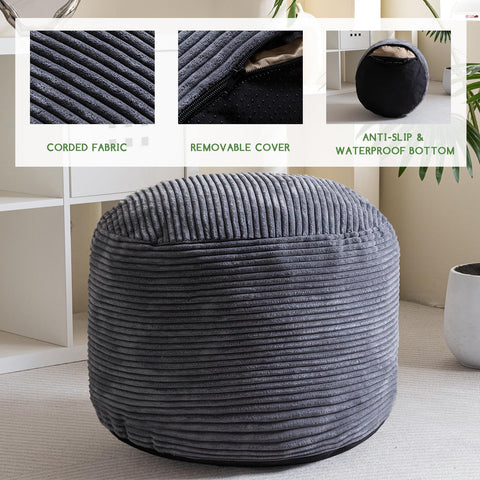 HIGOGOGO memory foam filling provides cushioned support for feet.