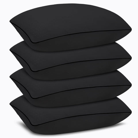 Higoom queen-size pillows core provide soft support for all sleep positions.