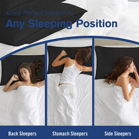 Higoom four-pack cushions ideal for shared beds and guest rooms.