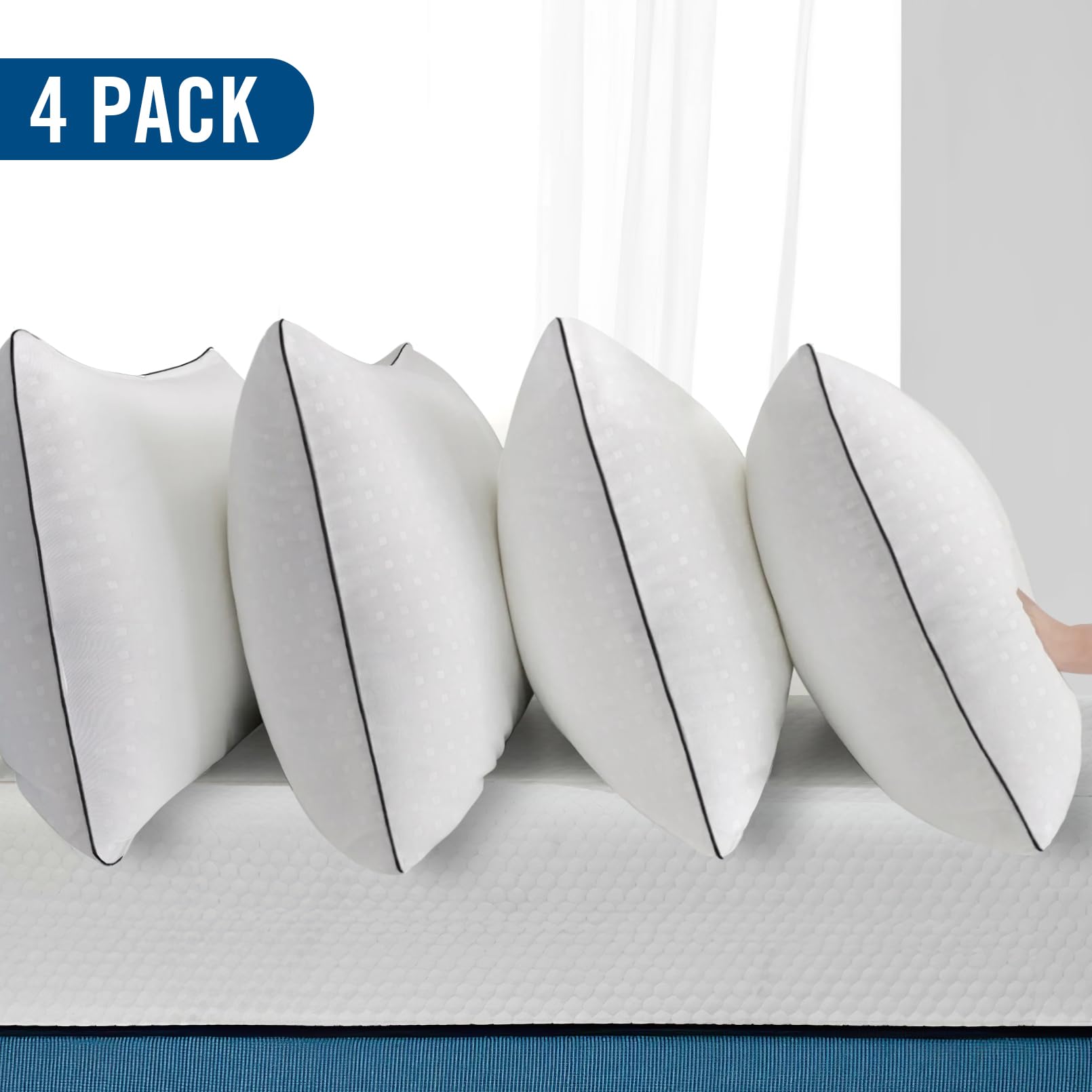 Higoom silky microfiber pillowcase offers breathable surface for hair and skin