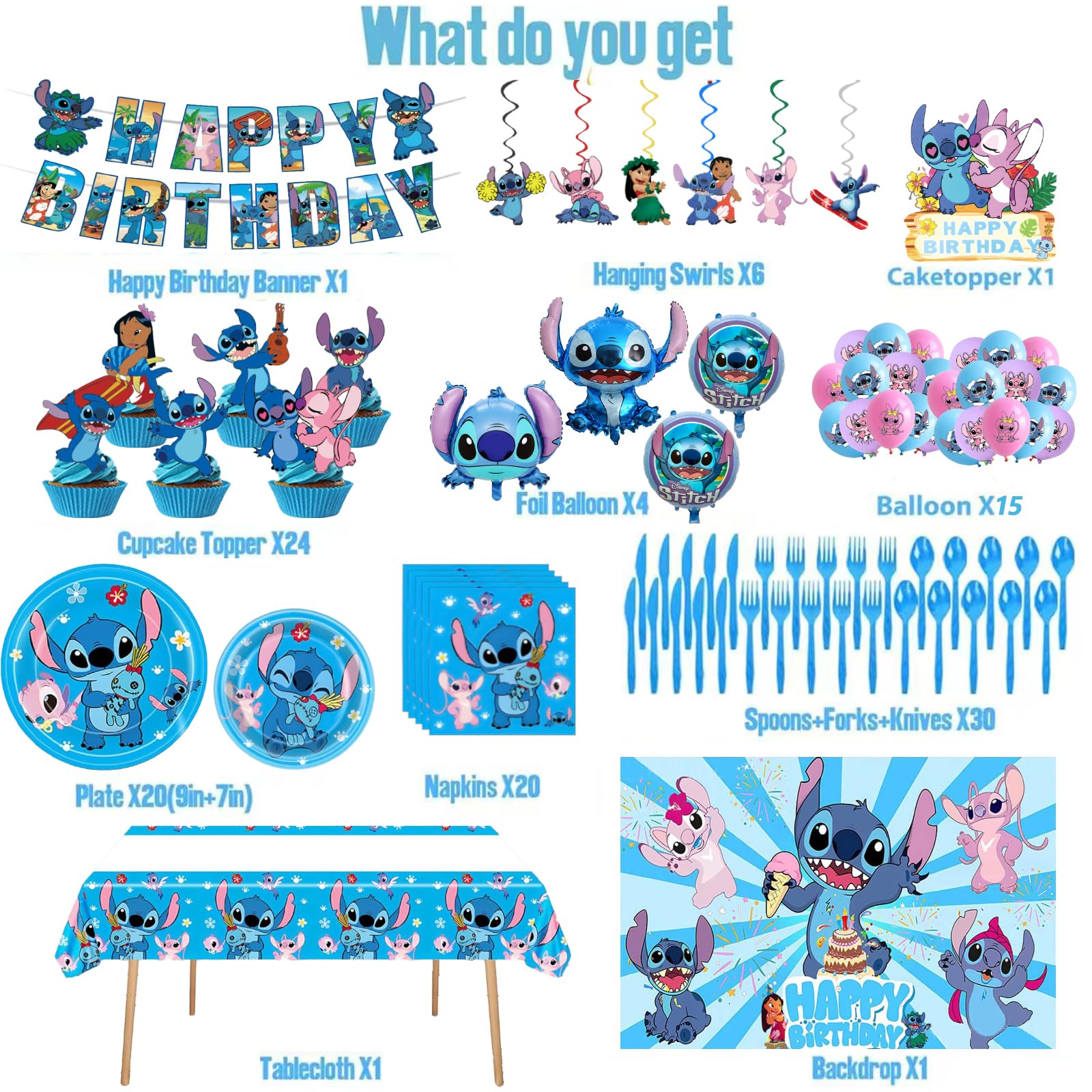 Higyther Stitch balloons brighten the celebration and invite smiles