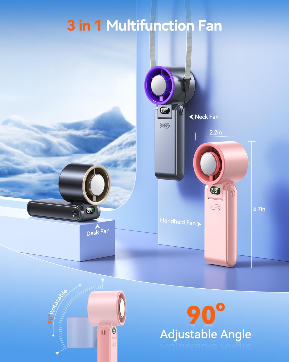 Hihvls ultra-quiet 25dB motor keeps bedrooms and offices calm.