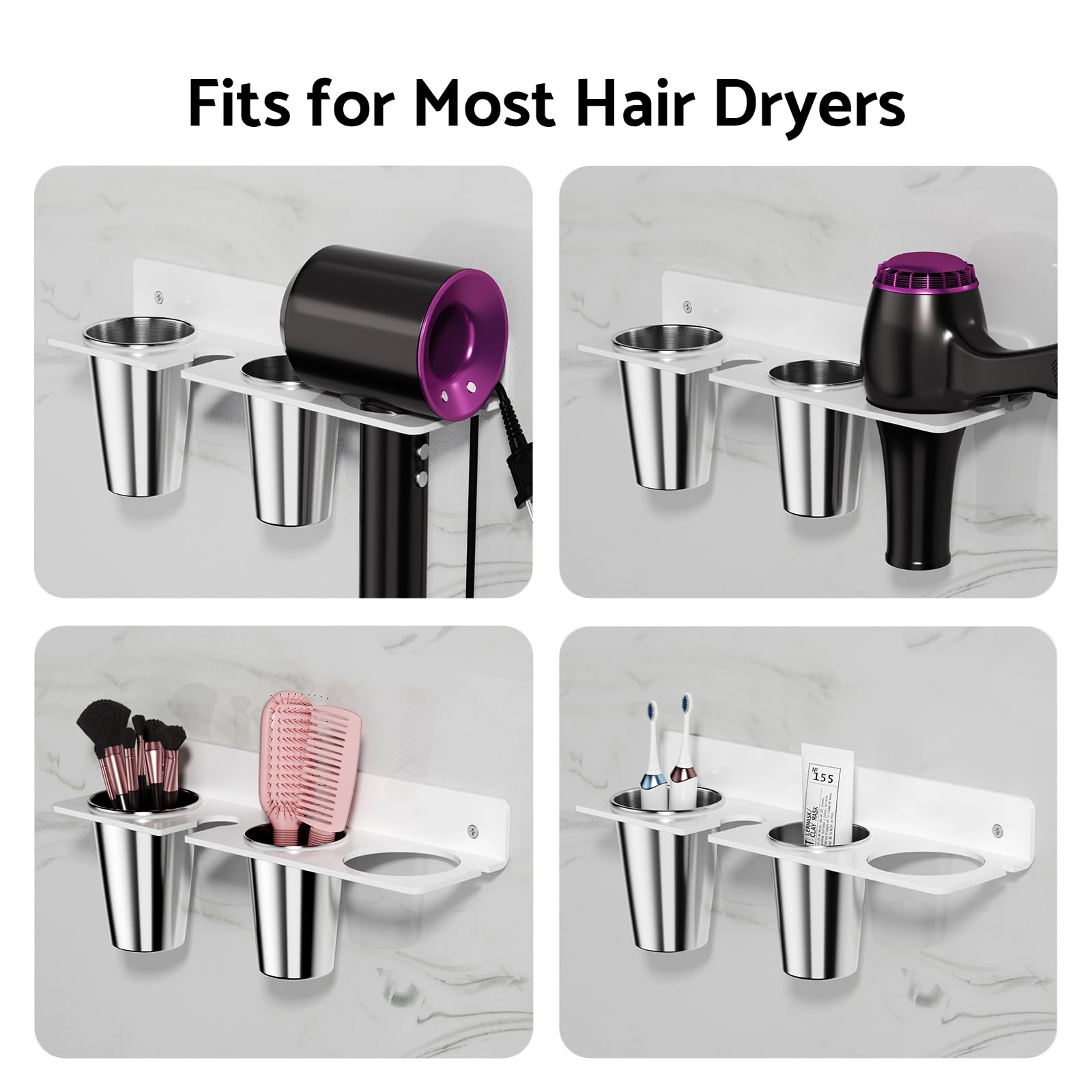 HIIMIEI versatile storage solution for barbershop and hotel styling areas.