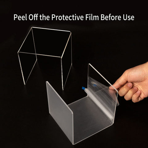HIIMIEI clear acrylic dessert riser elevates party treats