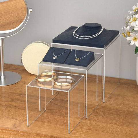 HIIMIEI multipack two-set risers offer versatile layouts