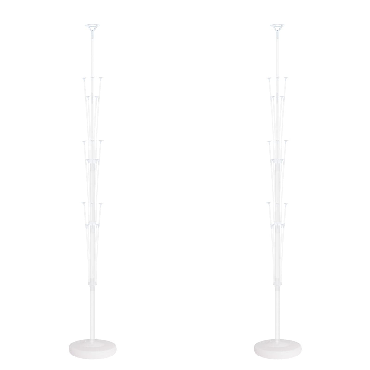 Hiins balloon column stand base providing stable support for a tall backdrop
