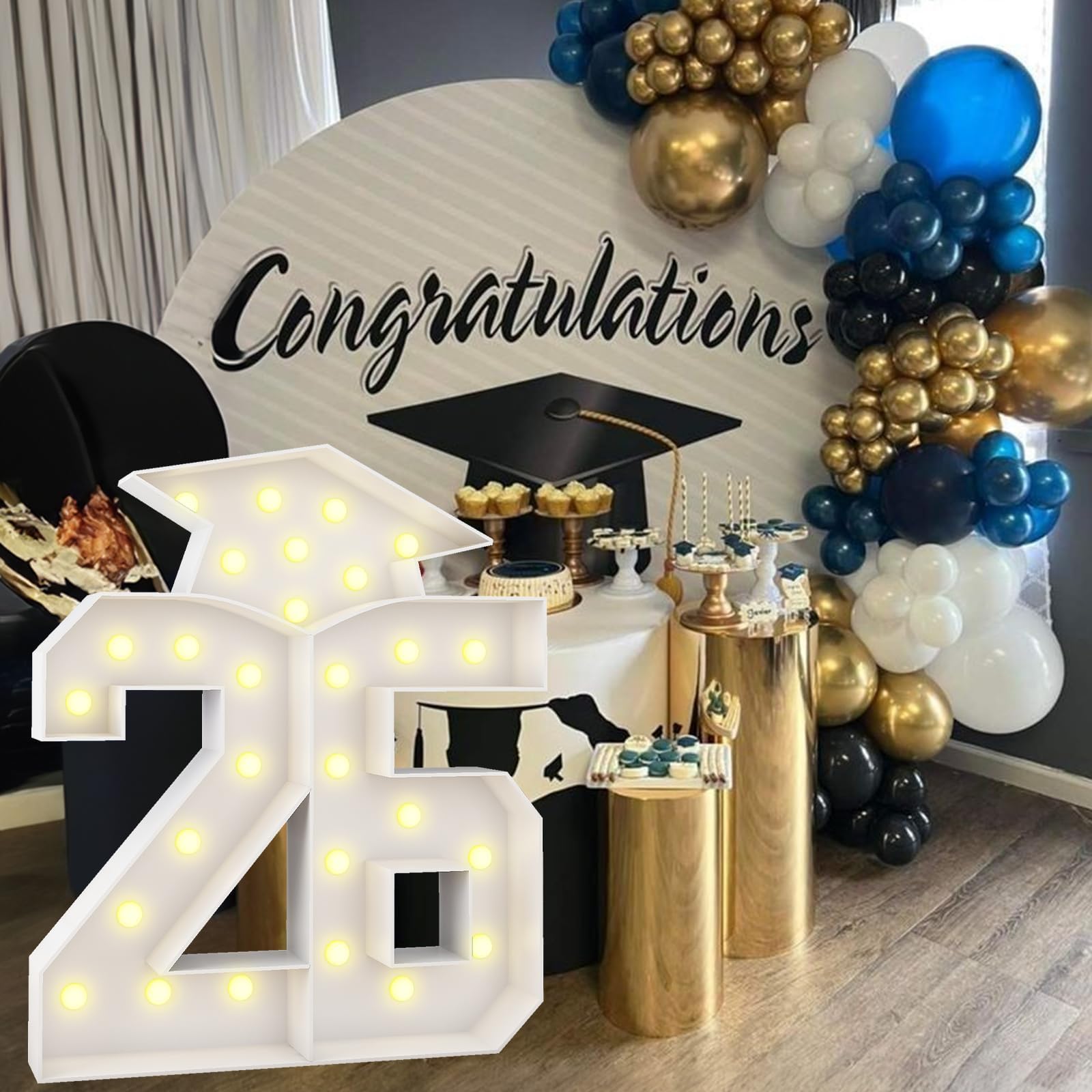 HILAVO Class of 2026 décor enhances memorable photos and ceremonies.
