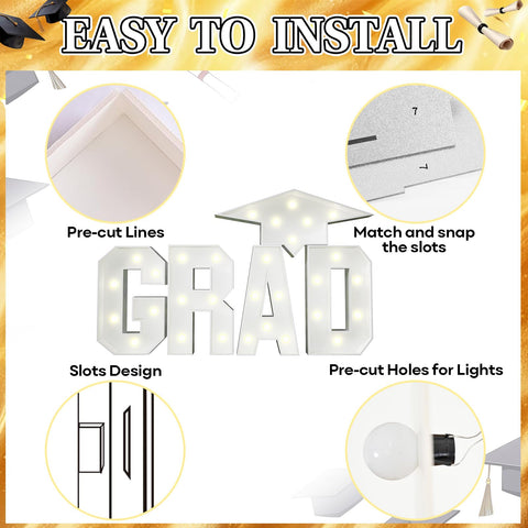 HILAVO foam-board letters stay sturdy for reusable party decor.