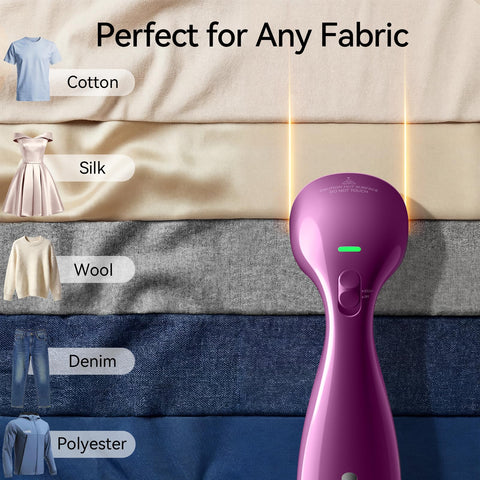 HiLIFE 700W steamer delivers strong steam for durable fabrics.