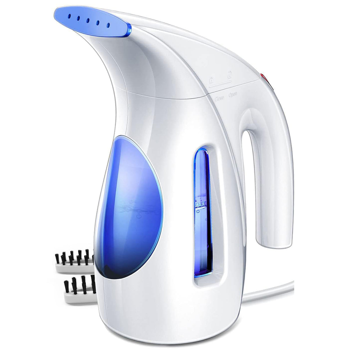 HiLIFE steamer compact design enables portable wrinkle removal on the go