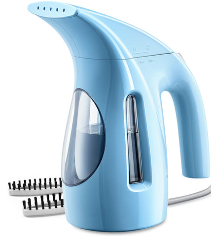 HiLIFE steamer compact portable design for on-the-go wardrobe refresh.