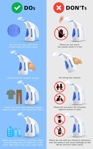 HiLIFE Ocean Blue steamer adds style to your ironing routine.