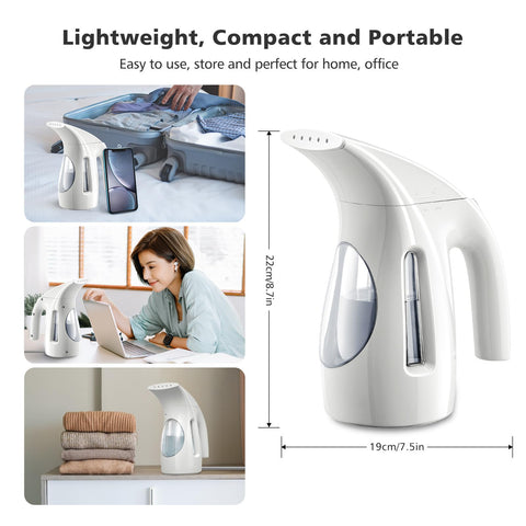 HiLIFE steamer travel-friendly companion for quick garment refresh