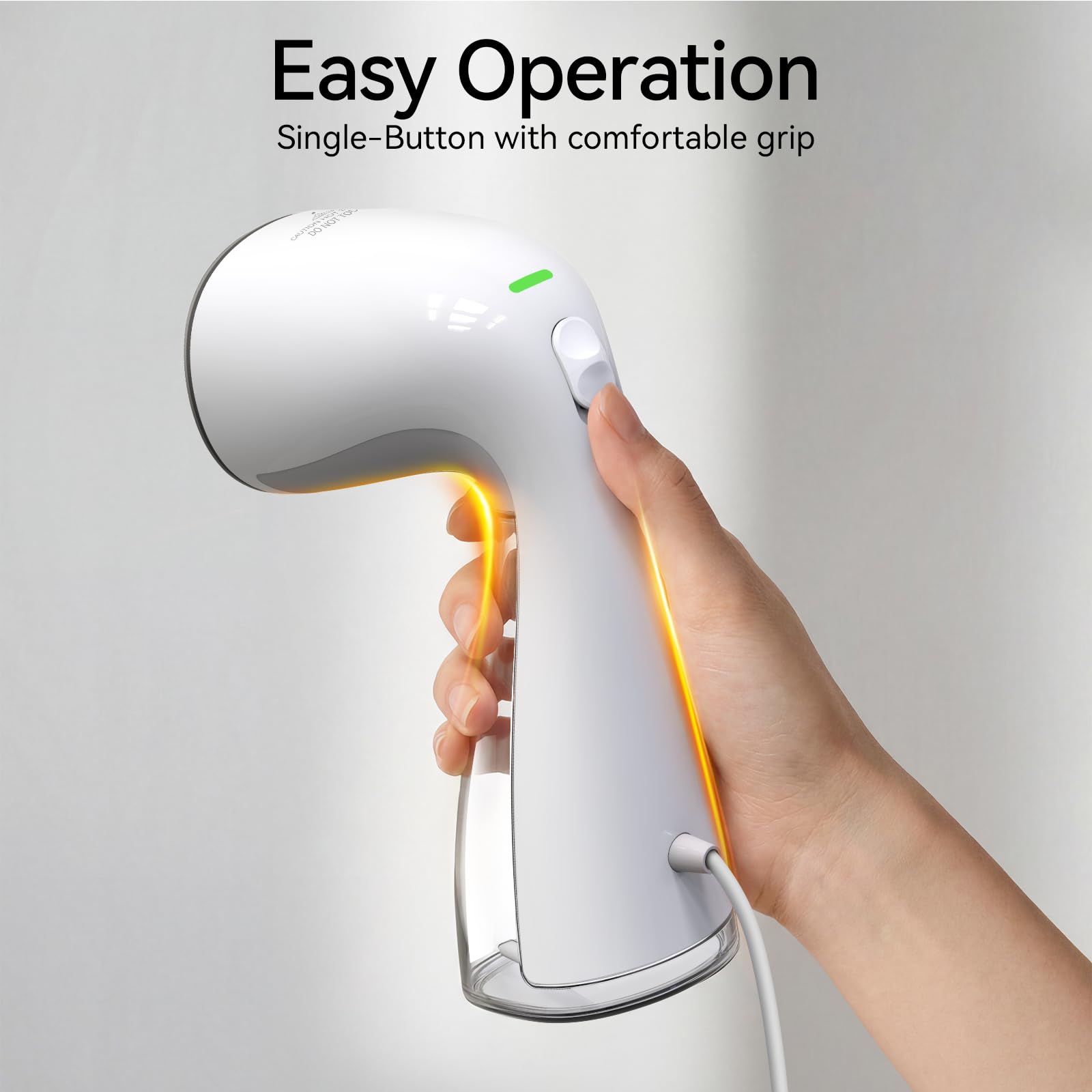 HiLIFE steamer supports 360-degree ironing without spills for neat outfits