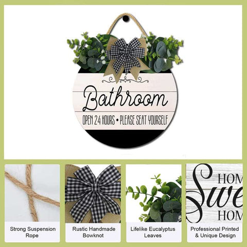 Hilonret gift-ready wooden sign for birthdays or housewarmings
