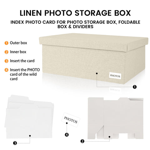 Himake dust-protected storage keeps photos clean and ready to browse.