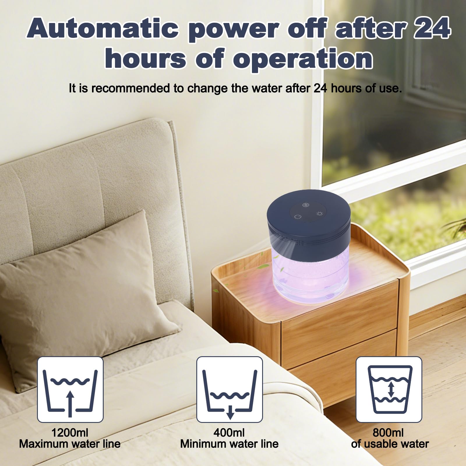 Himaoto 24-hour auto shut-off safety feature