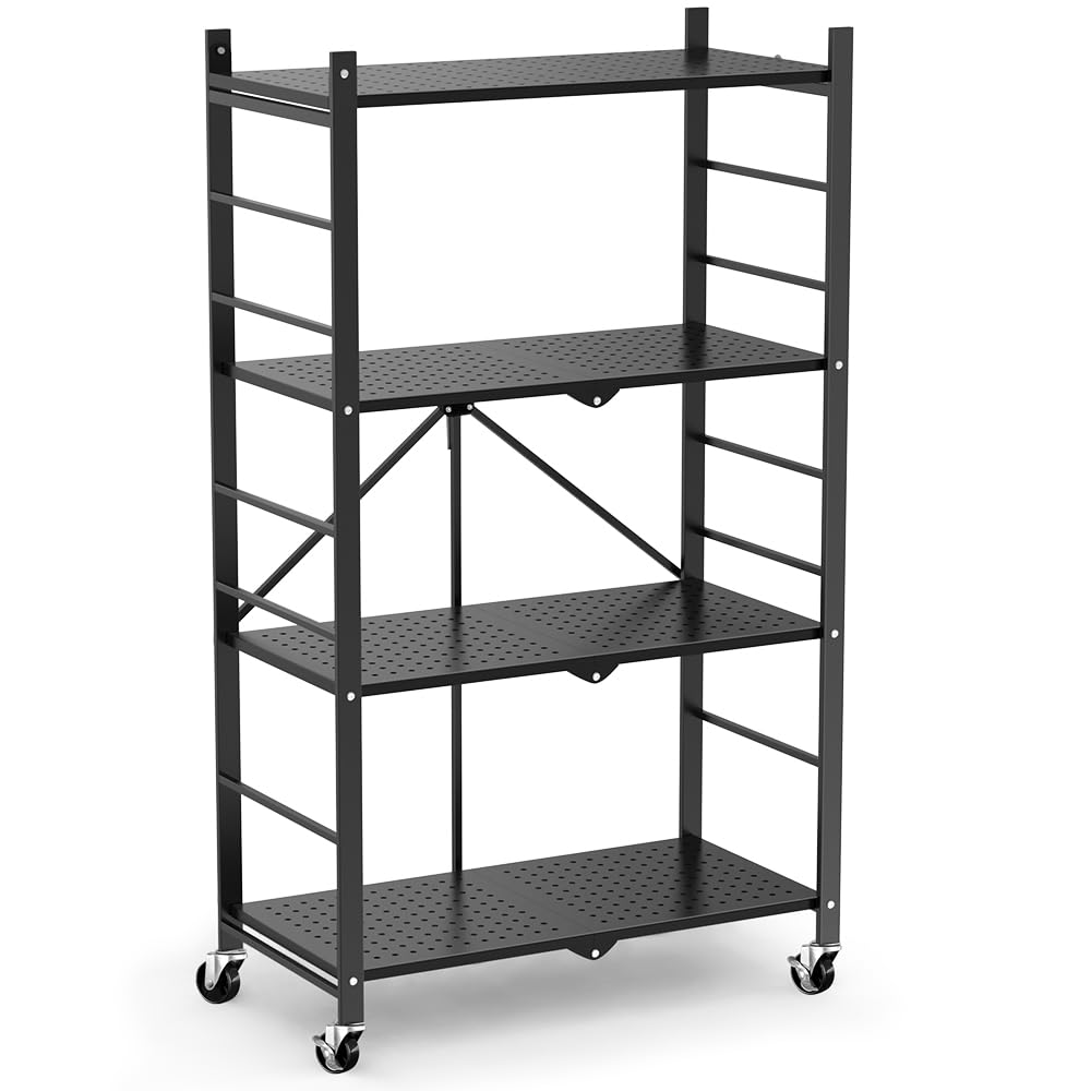 Himix shelving unit in a garage for organized tools and supplies