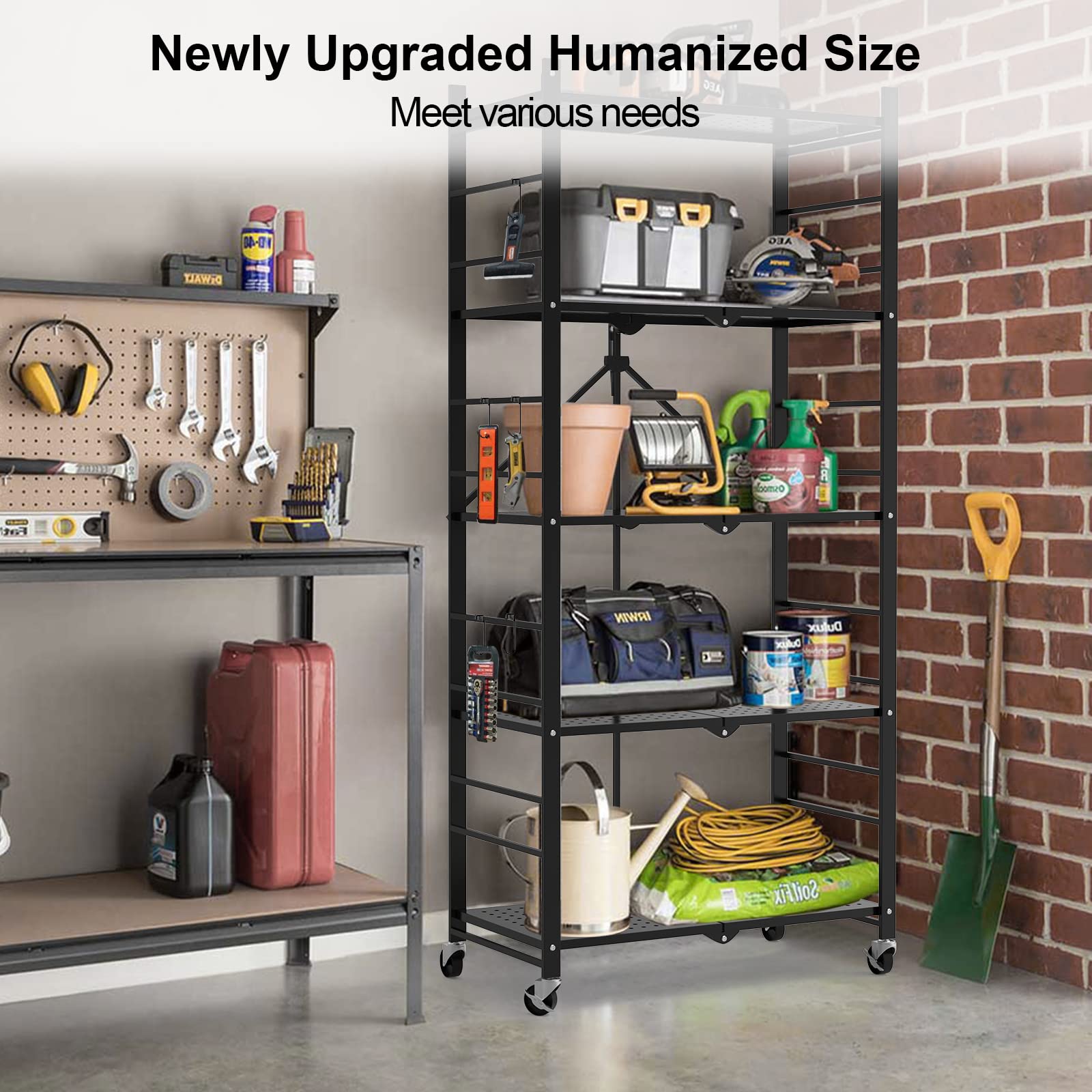 Himix compact footprint saves space in tight corners.