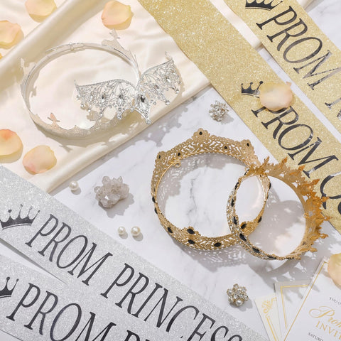Hinly prom princess crown for a fairytale finish