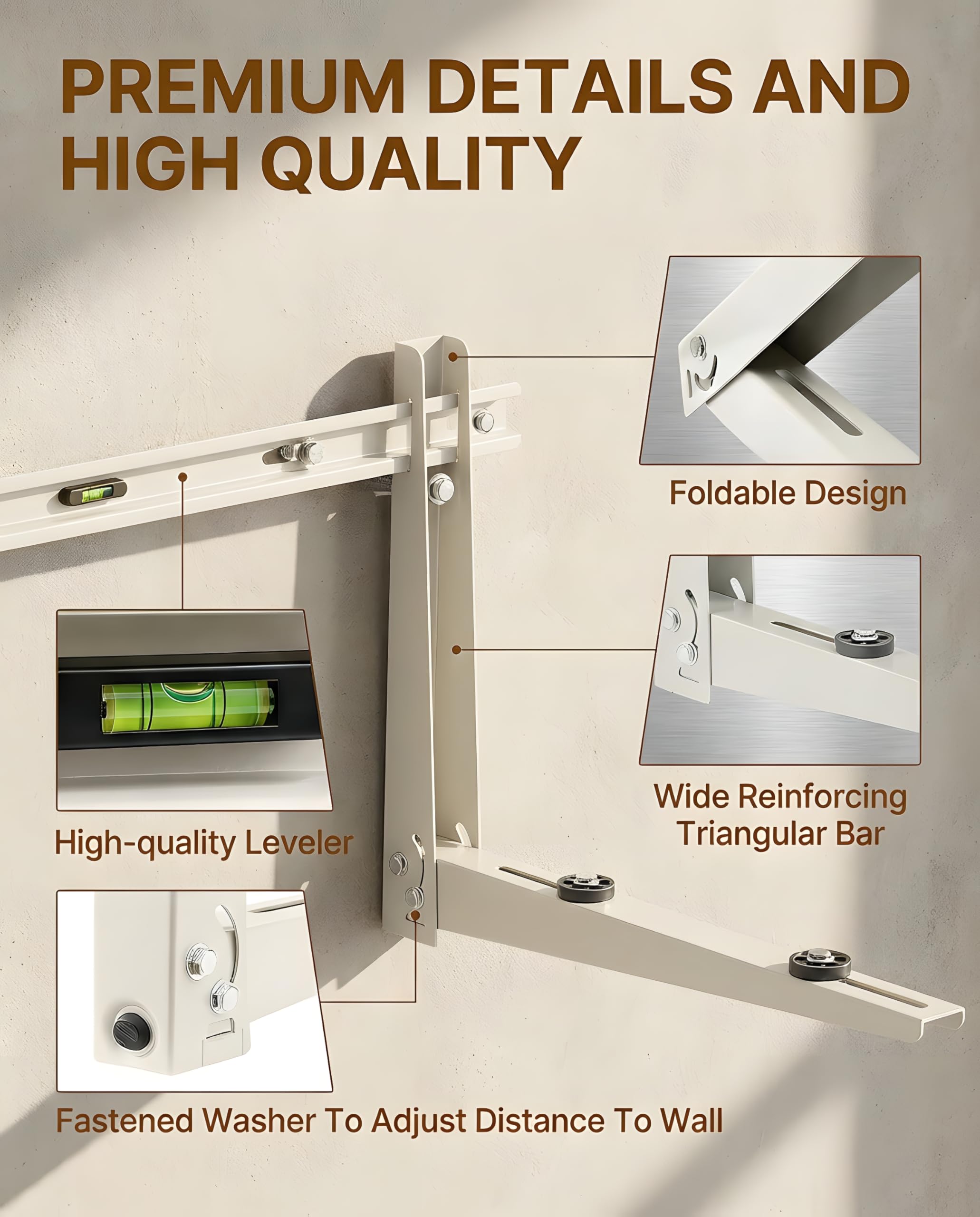 HIODIYI anti-vibration dampers reduce noise and wall wear for quieter operation