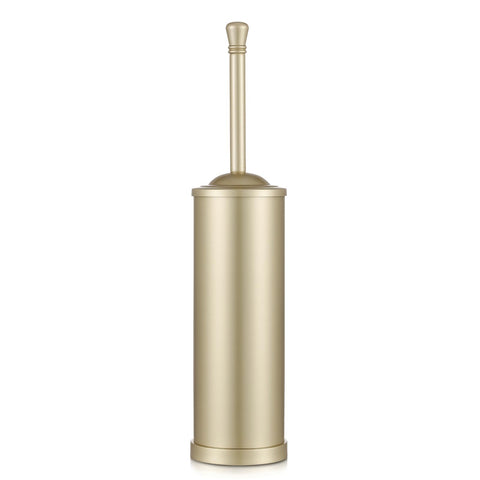 Hioflyme gold toilet brush base shows sturdy, stable storage.