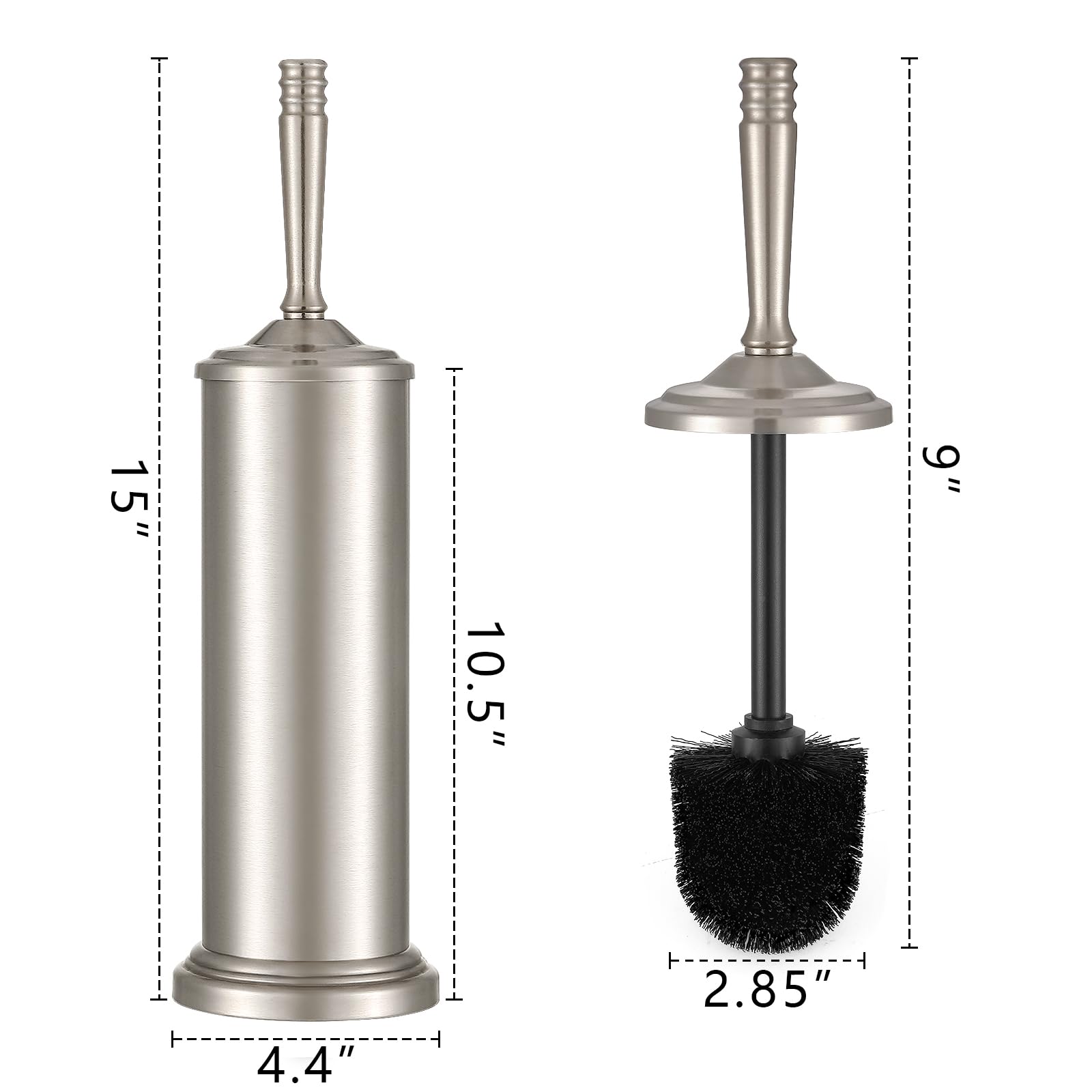 Hioflyme long-handle with splash guard keeps you at a comfortable distance.