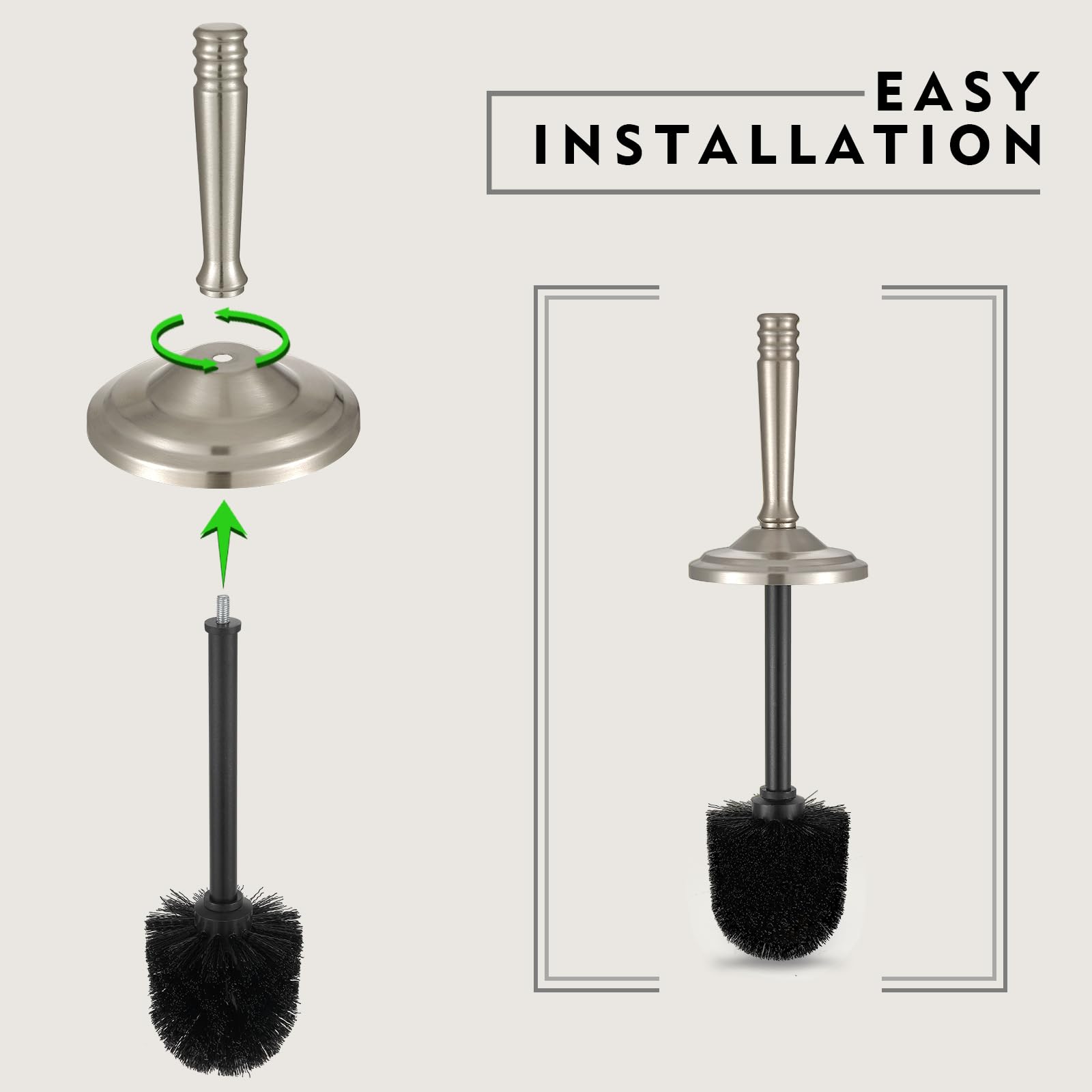 Hioflyme space-saving design fits tight bathrooms without clutter.